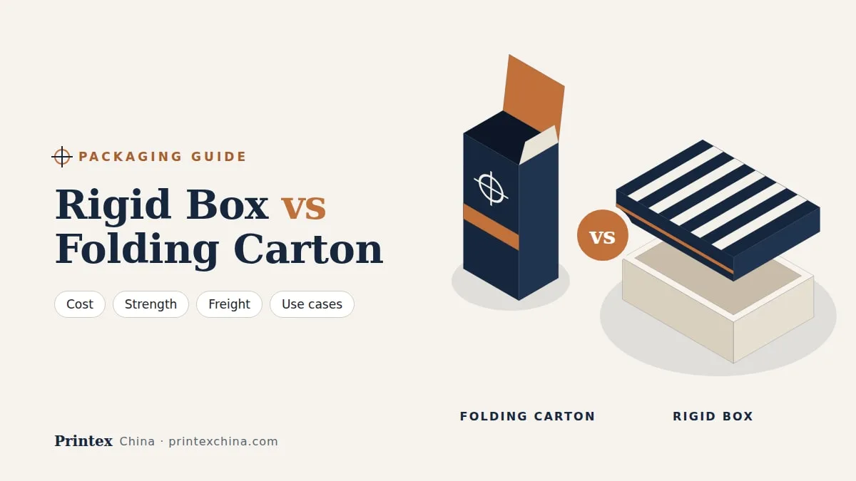 Rigid Box vs Folding Carton: How to Choose the Right Packaging