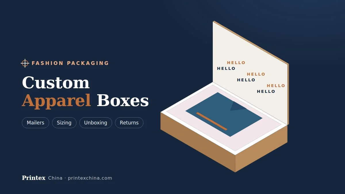 Custom Apparel Boxes: The Complete Guide to Clothing Packaging