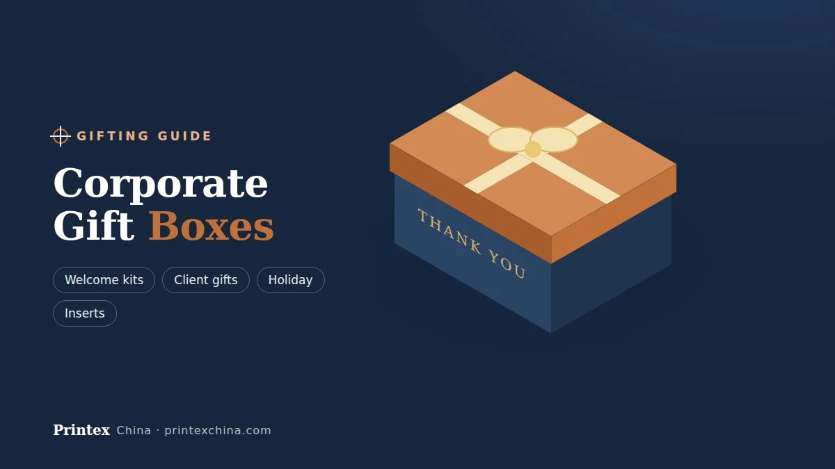 Custom Corporate Gift Boxes: Welcome Kits, Client Gifts & Holiday Packaging
